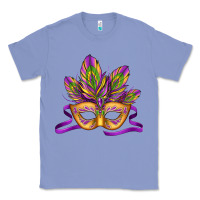 Colony Blue mardi gras carnival mask Classic Tee - Jasminsmagicworld