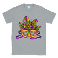 Heather Grey mardi gras carnival mask Classic Tee - Jasminsmagicworld
