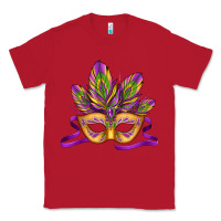 Red mardi gras carnival mask Classic Tee - Jasminsmagicworld