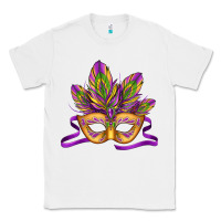 White mardi gras carnival mask Classic Tee - Jasminsmagicworld