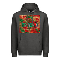 Charcoal Heather Mexicana Premium Hoodie - texasbilliewilder