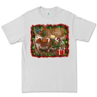 Dove Grey christmas farm animals Premium Tee - RanaPortraitStore