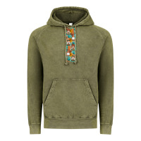 Vintage Olive Fall Gnomes Vintage Hoodie - Artiststas