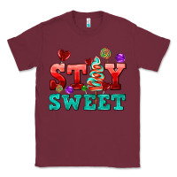 Burgundy stay sweet Classic Tee - AdoDesignShop