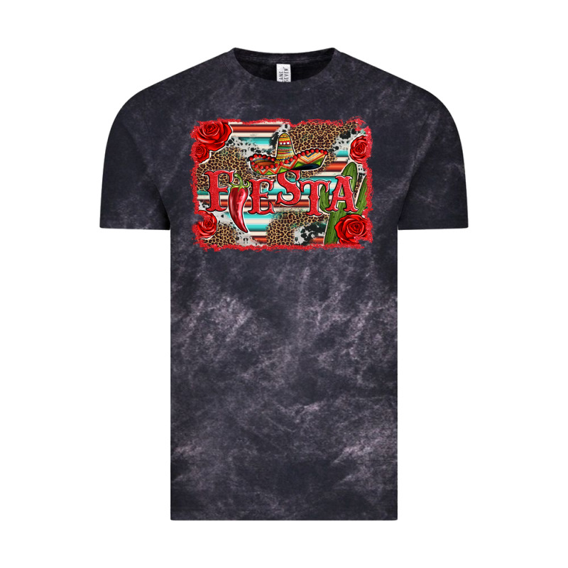Fiesta With Sombrero Background Vintage Tee by Artiststas | Teevron