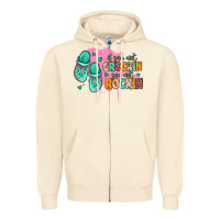 Sandshell if you aint crockin you aint rockin Zipper Hoodie - MaliasSmallBusiness