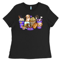 Black havanese terrier coffee cups Ladies Tee - Zillion Design Studio