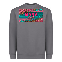 Storm pink roses mama of girls license plate Heavyweight Sweatshirt - Artiststas