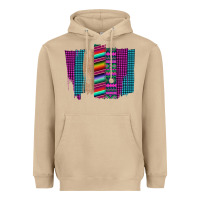 Mushroom Western Farm Life Serape Brush Stroke Heavyweight Hoodie - Bettercallsaul
