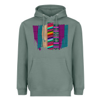Sage Western Farm Life Serape Brush Stroke Heavyweight Hoodie - Bettercallsaul