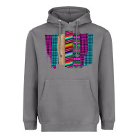 Western Farm Life Serape Brush Stroke Heavyweight Hoodie | Teevron