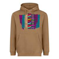 Toasted Coconut Western Farm Life Serape Brush Stroke Heavyweight Hoodie - Bettercallsaul