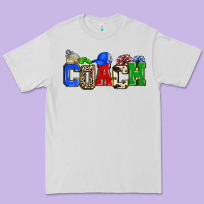 Coach Premium Tee Designed By Zillion Design Studio