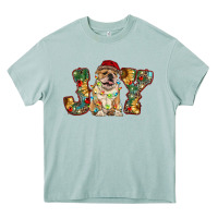 Arona bulldog christmas joy Heavy Core Tee - RanaPortraitStore