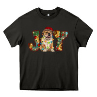 Asphalt bulldog christmas joy Heavy Core Tee - RanaPortraitStore