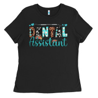Black dental assistant Ladies Tee - JahusDesignShop