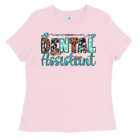 Bubblegum Pink dental assistant Ladies Tee - JahusDesignShop