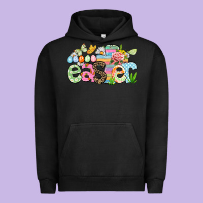 Happy Easter Easter Day Urban Hoodie Designed By Cowgirlartshop