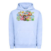 Pigment Grape Ice Happy Easter Easter Day Urban Hoodie - CowGirlArtShop