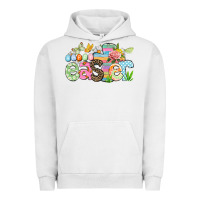 Pigment Lunar Rock Happy Easter Easter Day Urban Hoodie - CowGirlArtShop
