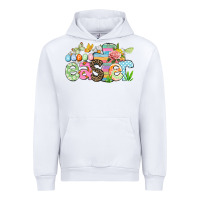 White Happy Easter Easter Day Urban Hoodie - CowGirlArtShop