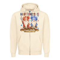 Sandshell happiness is homemade Zipper Hoodie - MaliasSmallBusiness
