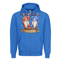 True Royal happiness is homemade Zipper Hoodie - MaliasSmallBusiness