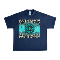 Navy gemstone cowhide Urban Heavy Tee - AdoDesignShop