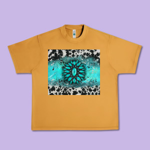 Gemstone Cowhide Urban Heavy Tee Designed By Adodesignshop