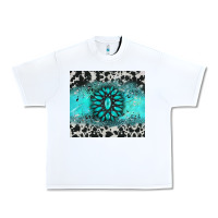 White gemstone cowhide Urban Heavy Tee - AdoDesignShop