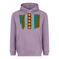 Lavender Western Sunflower Farm Life Brush Strokes Heavyweight Hoodie - Bettercallsaul