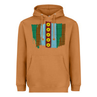 Meerkat Western Sunflower Farm Life Brush Strokes Heavyweight Hoodie - Bettercallsaul