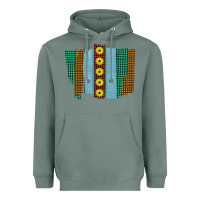 Sage Western Sunflower Farm Life Brush Strokes Heavyweight Hoodie - Bettercallsaul