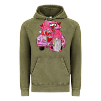 Vintage Olive farm truck,gnomies valentines Vintage Hoodie - JahusDesignShop