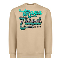 Mama Tried Aztec Turquoise Heavyweight Sweatshirt | Teevron