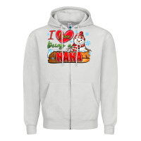 I Love Being A Nana Zipper Hoodie | Teevron