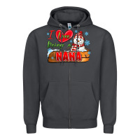 Smoke i love being a nana Zipper Hoodie - MaliasSmallBusiness
