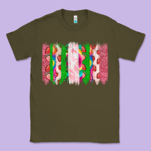 Summer Brushstrokes Classic Tee Designed By Cowhidedigitalart