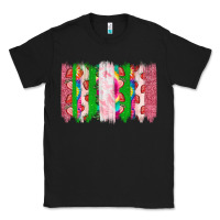 Black summer brushstrokes Classic Tee - CowhideDigitalArt