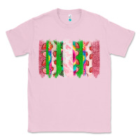 Bubblegum Pink summer brushstrokes Classic Tee - CowhideDigitalArt