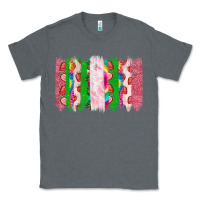 Charcoal Heather summer brushstrokes Classic Tee - CowhideDigitalArt