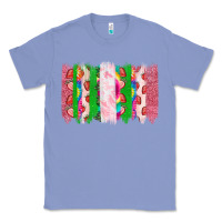 Colony Blue summer brushstrokes Classic Tee - CowhideDigitalArt