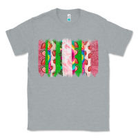Heather Grey summer brushstrokes Classic Tee - CowhideDigitalArt