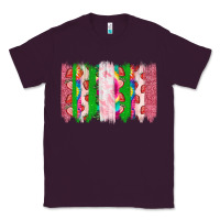 Plum summer brushstrokes Classic Tee - CowhideDigitalArt