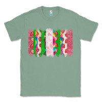 Sage summer brushstrokes Classic Tee - CowhideDigitalArt