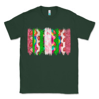 Sports Green summer brushstrokes Classic Tee - CowhideDigitalArt