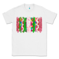White summer brushstrokes Classic Tee - CowhideDigitalArt