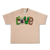 Western St. Patrick's Day Love Cow Urban Heavy Tee | Teevron