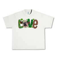 Pistachio Western St. Patrick's Day Love Cow Urban Heavy Tee - Artiststas