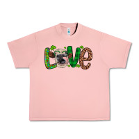Salmon Western St. Patrick's Day Love Cow Urban Heavy Tee - Artiststas